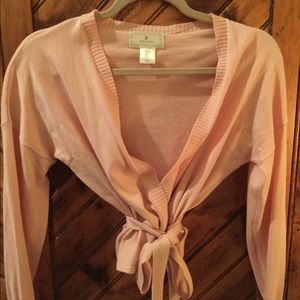 Ruby Moon Blush Ballerina Wrap Around Cardigan